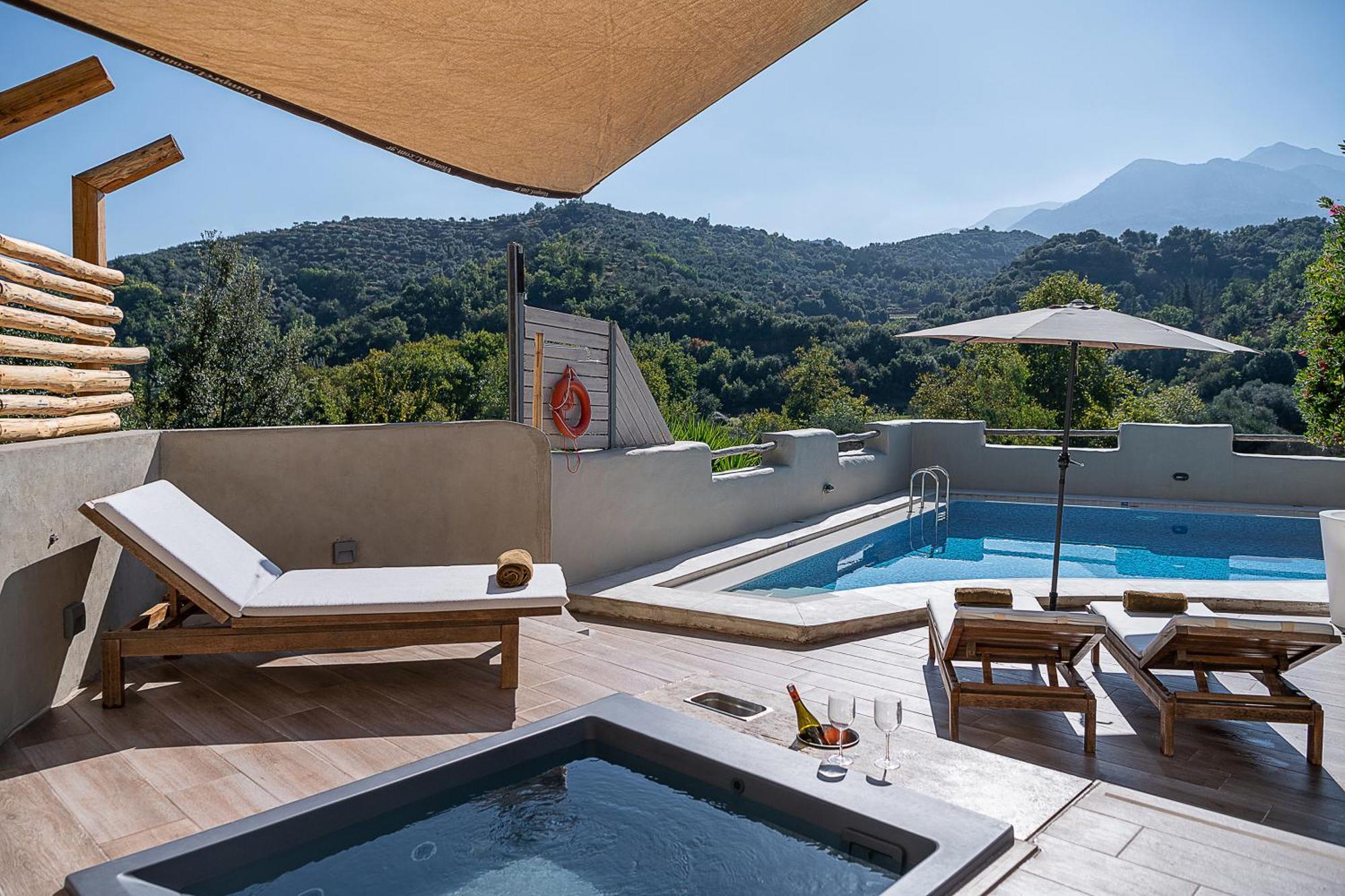 Verekinthos Villas - Pool, Hot Tub, Bbq, Kids Playground, Stunning Mountain Views Yerolakkos Екстер'єр фото